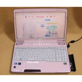 トウシバ(東芝)のZAKU様★東芝 16型 i3 Win10-Home ピンクのDynabook★(ノートPC)