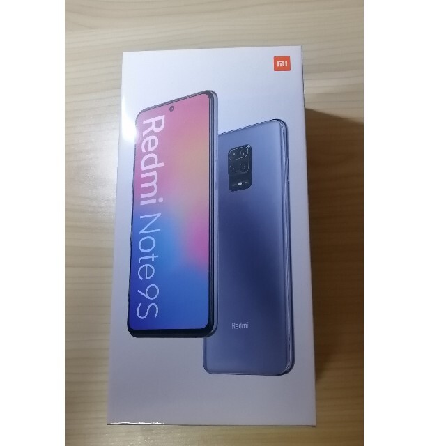 【新品未開封】xiaomi　Redmi Note 9S 64GB　ホワイト