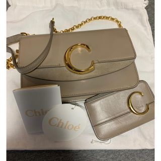 ドゥーズィエムクラス(DEUXIEME CLASSE)の 【CHLOE/クロエ】 グレー　C ショルダーバッグ&小銭入れ(ショルダーバッグ)