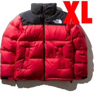 ザノースフェイス(THE NORTH FACE)の新品 2020AW ノースフェイス ヌプシ ダウンジャケット レッド 赤 XL(ダウンジャケット)