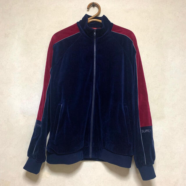 Supreme Velour Track Jacket 18 FW