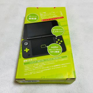 Nintendo new2DSLL 本体 ブラック×ライム