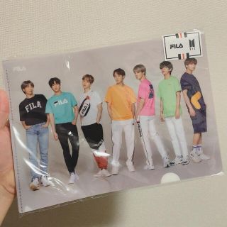 フィラ(FILA)のFILA BTS クリアファイル8枚セット(クリアファイル)