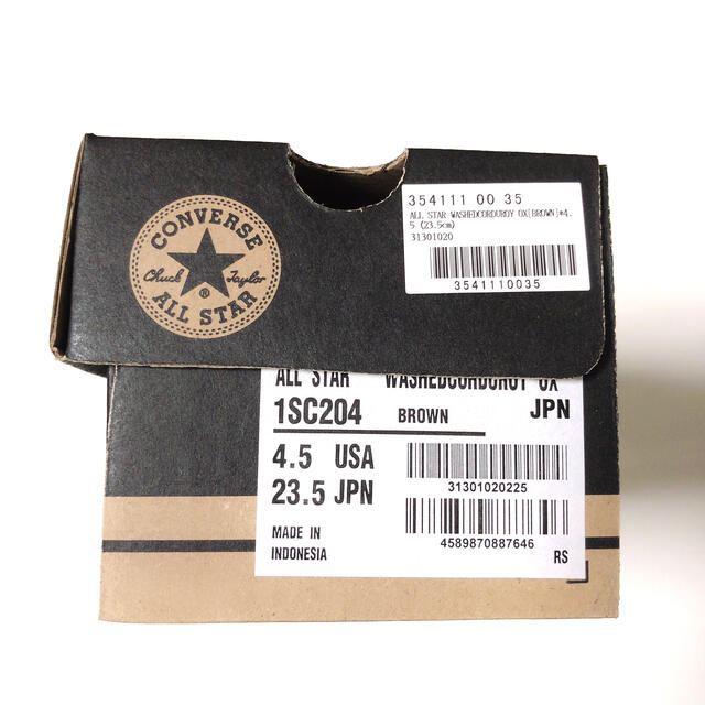 CONVERSE(コンバース)のラスト‼️完売新品 コンバース オールスター コーデュロイ スニーカー 23.5 レディースの靴/シューズ(スニーカー)の商品写真