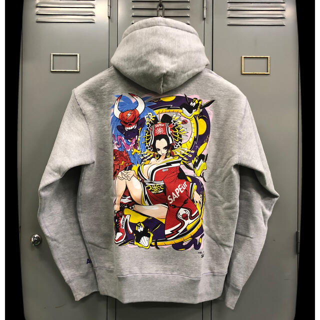 メンズSAPEur × ONE PIECE BoaHancock HOODIE