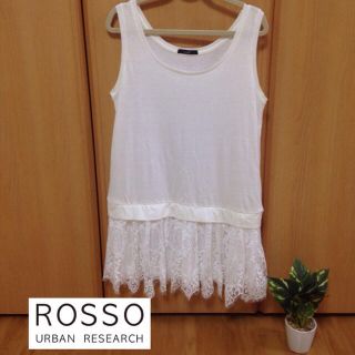 アーバンリサーチロッソ(URBAN RESEARCH ROSSO)のSALE！rosso レースキャミ(キャミソール)