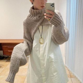 トゥデイフル(TODAYFUL)の新品✨TODAYFUL✨ミックスウールニットボレロ🧶レア✨(ニット/セーター)