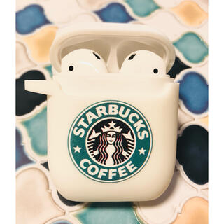 スターバックスコーヒー(Starbucks Coffee)のAirPods ケース　スタバ風(iPhoneケース)