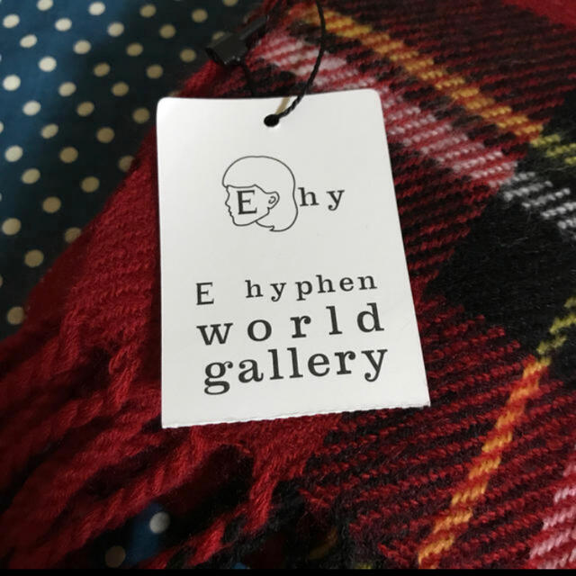 E hyphen world gallery(イーハイフンワールドギャラリー)の★ E hyphen world gallery マフラー　ストール　 レディースのファッション小物(マフラー/ショール)の商品写真