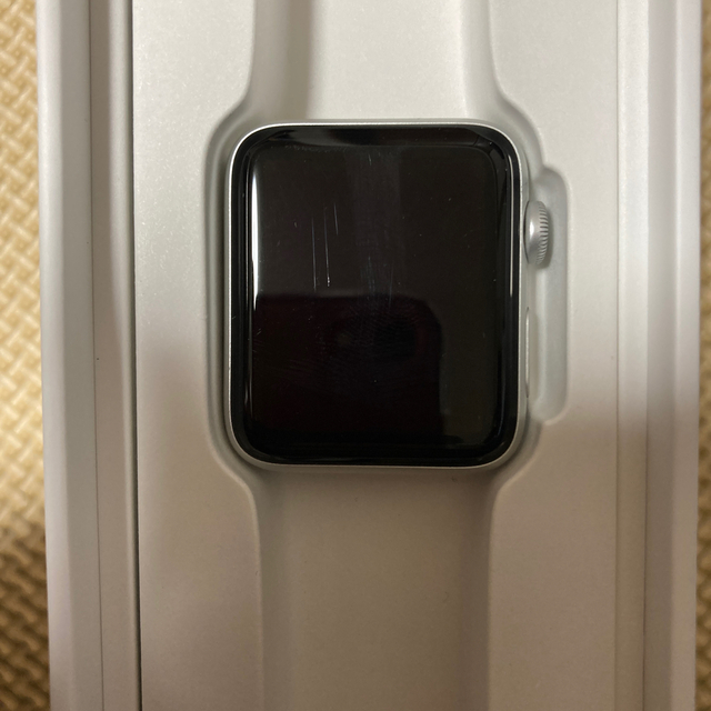 Apple Watch(アップルウォッチ)のapple watch 3 42mm シルバー メンズの時計(腕時計(デジタル))の商品写真