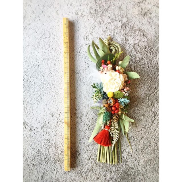 U⿴⿻⿸しめ縄 豆〆 お正月飾り