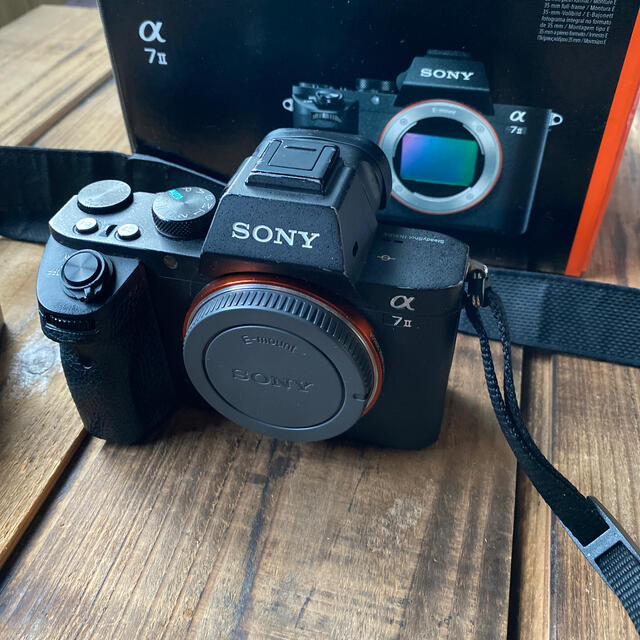 独特の上品 SONY - sony α7ⅱ ボディ バッテリー 充電器 ミラーレス