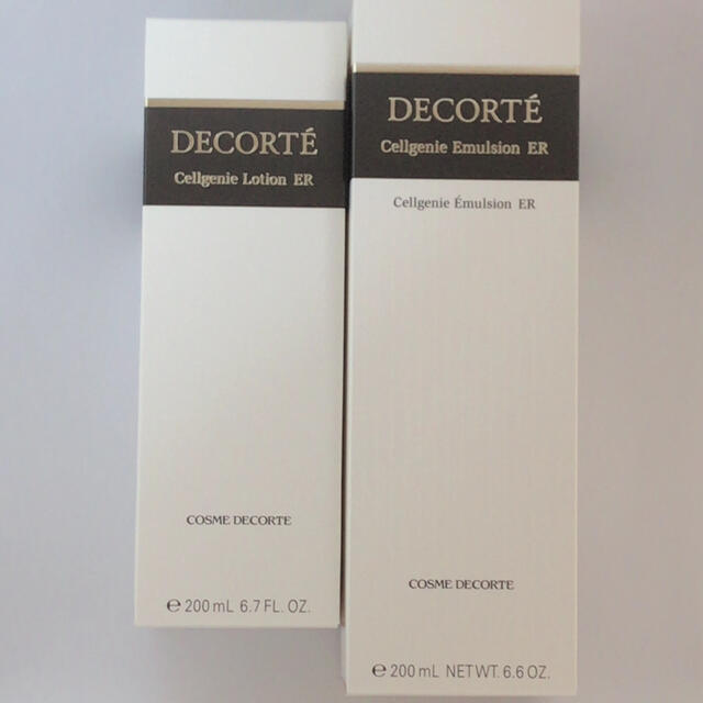 COSME DECORTE(コスメデコルテ)のコスメデコルテ セルジェニー ER 化粧水＆乳液 セット コスメ/美容のスキンケア/基礎化粧品(化粧水/ローション)の商品写真