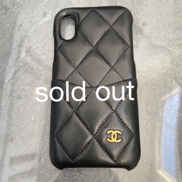 CHANEL iPhone Xカバー - iPhoneケース
