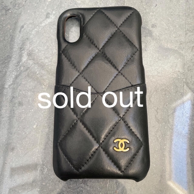 CHANEL iPhone Xカバー