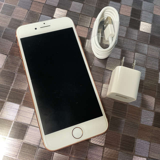 美品　Apple iPhone8 SIMフリー 64GBゴールド