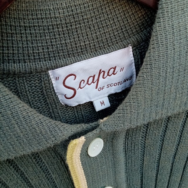 scapa of scotland　スキャパ　ニットポロ メンズのトップス(ポロシャツ)の商品写真