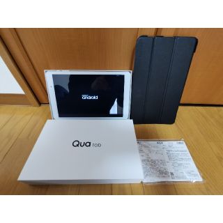 アンドロイド(ANDROID)のau quatab02　huawei  タブレット　美品　スマートフォン(タブレット)