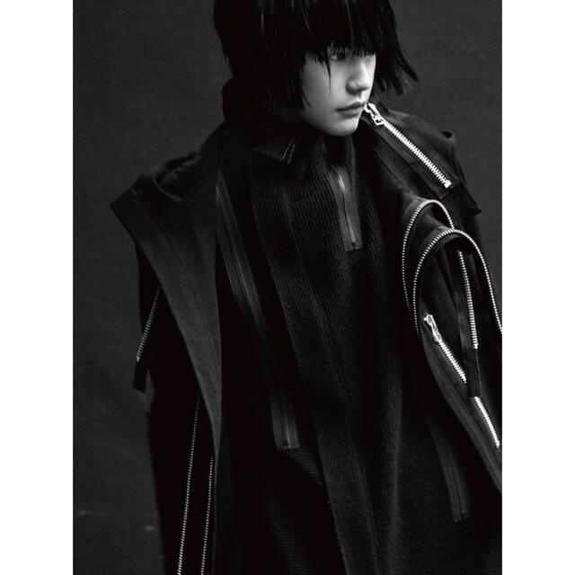 Yohji Yamamoto(ヨウジヤマモト)のB Yohji Yamamoto 20aw look7 メンズのジャケット/アウター(モッズコート)の商品写真