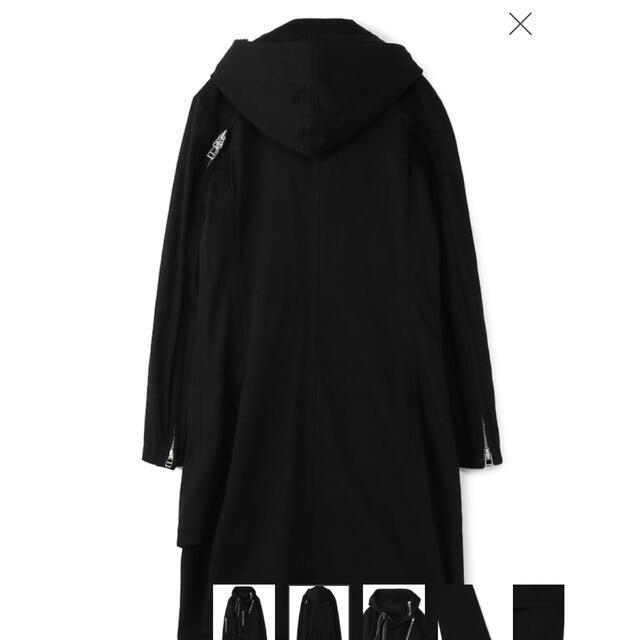 Yohji Yamamoto(ヨウジヤマモト)のB Yohji Yamamoto 20aw look7 メンズのジャケット/アウター(モッズコート)の商品写真