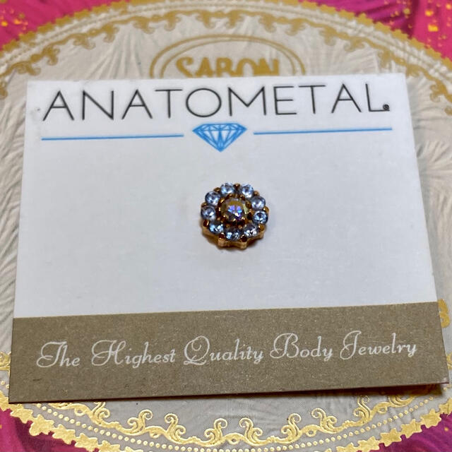 12日まで　Anatometal アナトメタル　ミロエンド　18ga ピアス