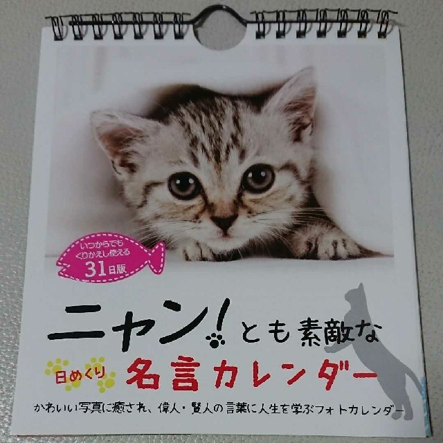 くりかえし使えるかわいい猫の名言カレンダーの通販 By Green Parks Shop ラクマ