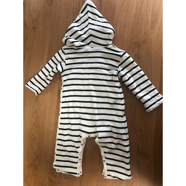 81cm  PETIT BATEAU プチバトー カバーオール ロンパース