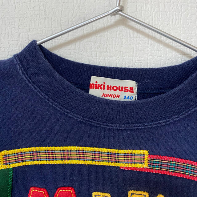 mikihouse(ミキハウス)のmikihouse junior 140 トレーナー キッズ/ベビー/マタニティのキッズ服男の子用(90cm~)(Tシャツ/カットソー)の商品写真