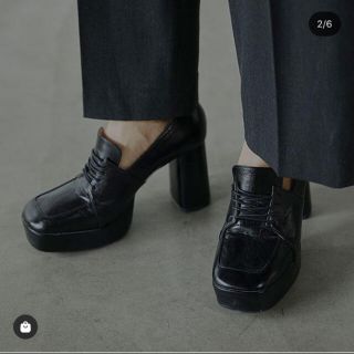 アメリヴィンテージ(Ameri VINTAGE)のAmeri PLATFORM LACE UP LOAFER ローファー(ローファー/革靴)