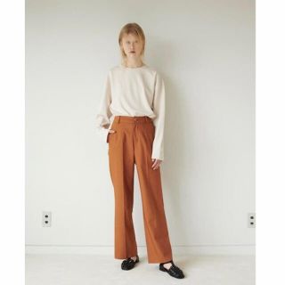 マウジー(moussy)のSALE マウジー　2019AW センタープレスパンツ(カジュアルパンツ)