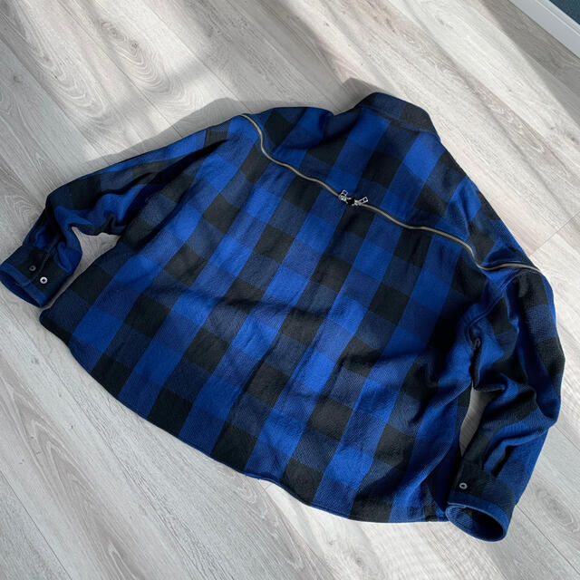 FACETASM - FACETASM 19ss ZIPPER CHECK SHIRTの通販 by B.com