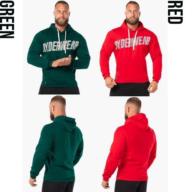 BLOCK FLEECE PULLOVER HOODIE FOREST