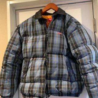 シュプリーム(Supreme)のSupreme Leather Collar Puffy Jacket 19aw(ダウンジャケット)