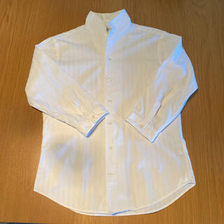 シップス(SHIPS)の七分袖白シャツ(Tシャツ/カットソー(七分/長袖))