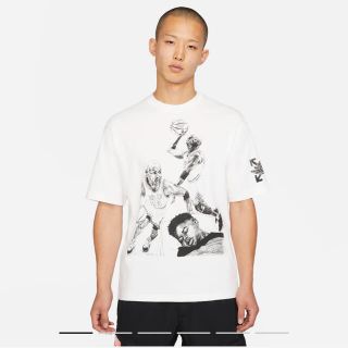オフホワイト(Off-White)のNIKE off-white tee  L(Tシャツ/カットソー(半袖/袖なし))