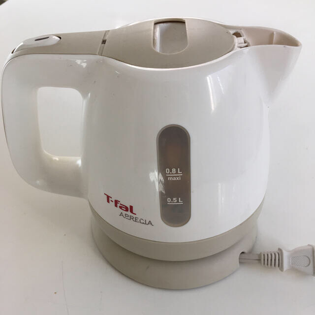 日本最大級の品揃え 電気ケトル T−FAL アプレシア ティファール電気ポット1リットルジャンク