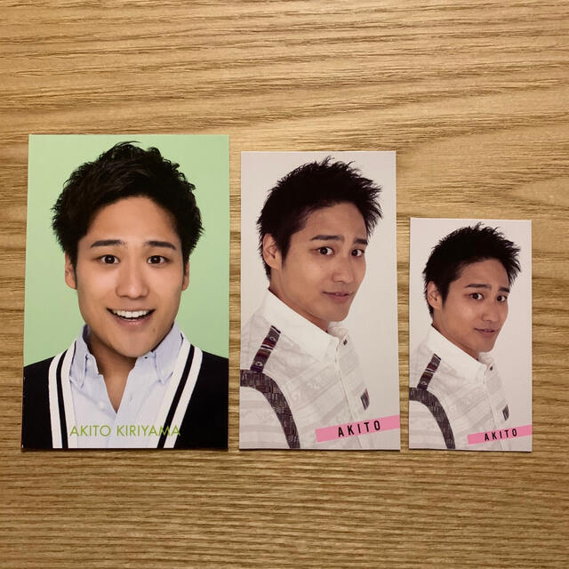 ジャニーズWEST(ジャニーズウエスト)の桐山照史 データカード エンタメ/ホビーのタレントグッズ(アイドルグッズ)の商品写真