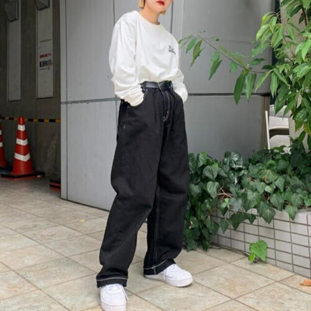 【・美品】X-girl BALLOON DENIM PANTS ウエスト75