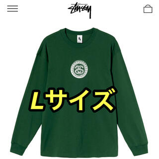 ステューシー(STUSSY)のレイナ様専用　stussy × nike コラボ　ロンT  Lサイズ　green(Tシャツ/カットソー(七分/長袖))