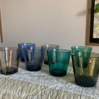 イッタラ(iittala)のイッタラ　カルティオ　グラス　7点(グラス/カップ)