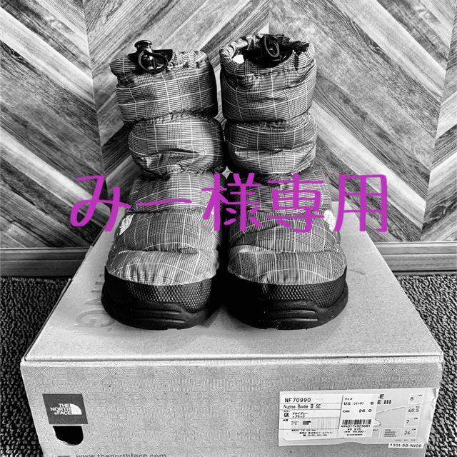 THE NORTH FACE - 期間限定!お値下げ中ノースフェイス ヌプシブーティ