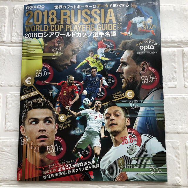 18 ロシアワールドカップ選手名鑑 サッカー新聞エル ゴラッソ特別編集 の通販 By Mi Mo ラクマ