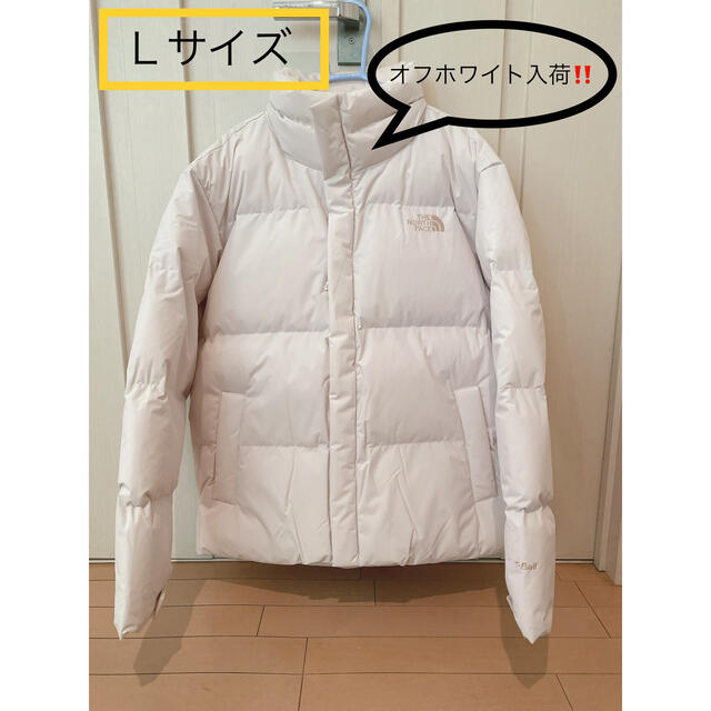 【THE NORTH FACE】 ダウン　オフホワイト　Ｌ | フリマアプリ ラクマ