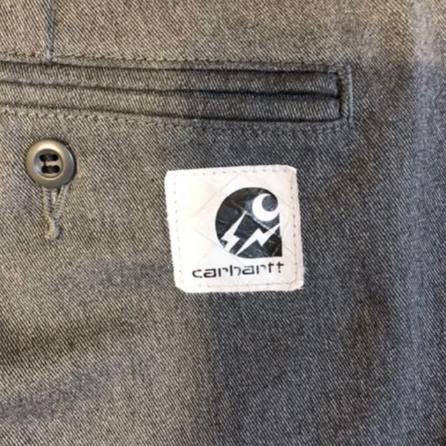 carhartt(カーハート)のCarhartt fragment クロップドパンツ L カーハート 藤原ヒロシ メンズのパンツ(チノパン)の商品写真