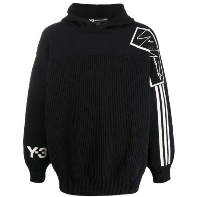 メンズY-3  U TECH KNIT HOODIE Sサイズ