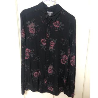 ザラ(ZARA)のzara 薔薇　シャツ(シャツ)