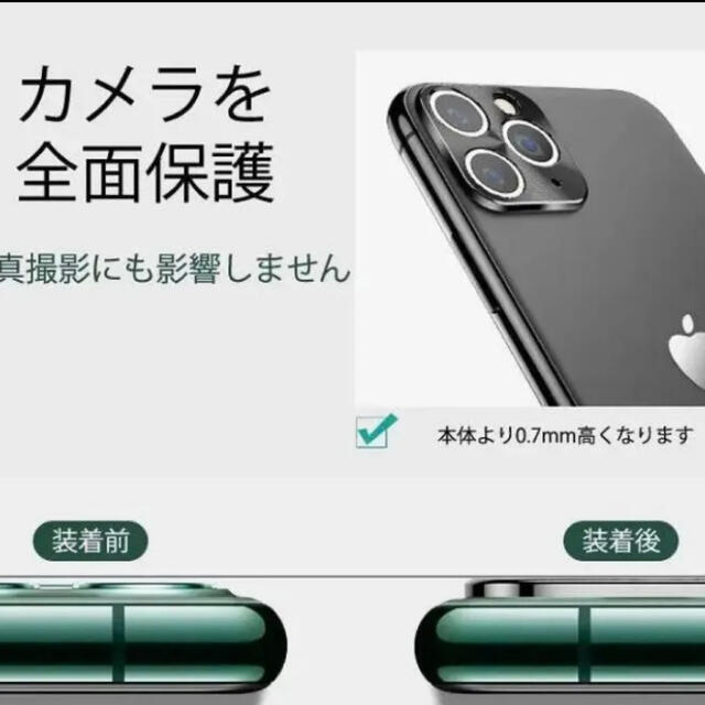 Iphone メタル カメラレンズ プロテクター フィルムの通販 By やめました ラクマ