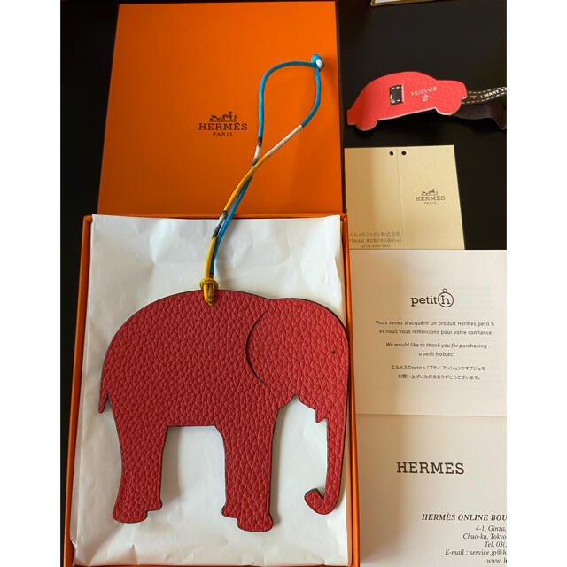 Hermes(エルメス)の【希少！】Hermès♡エルメス　プティアッシュ　象 レディースのアクセサリー(チャーム)の商品写真