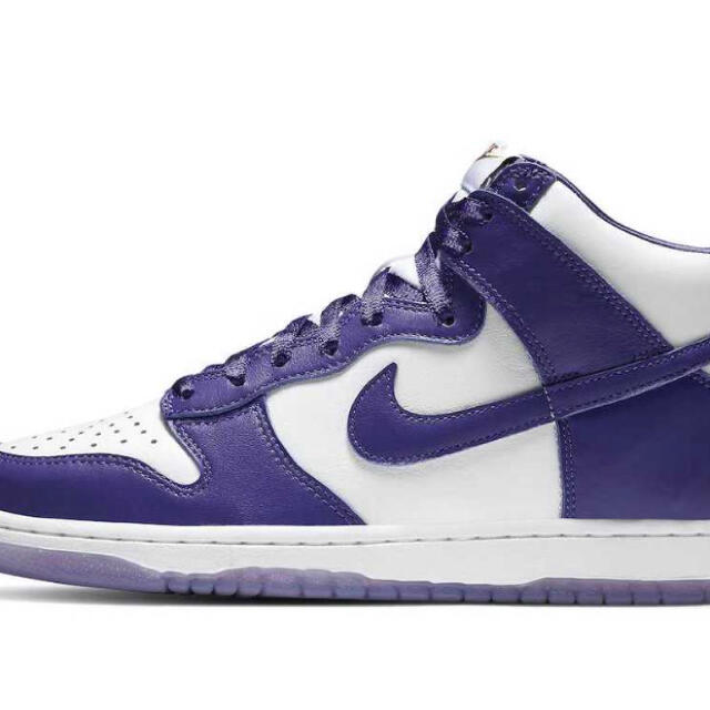 NIKE(ナイキ)のNIKE DUNK HIGH WMNS "VARSITY PURPLE" メンズの靴/シューズ(スニーカー)の商品写真