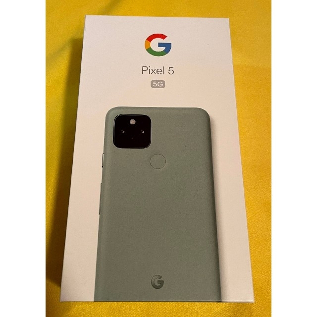 Google Pixel5 Sorta Sage 新品 SIMフリースマホ/家電/カメラ